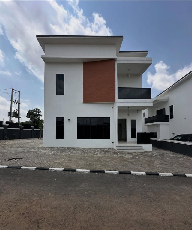 A completed two-storey residential building by Nexacore Solutions